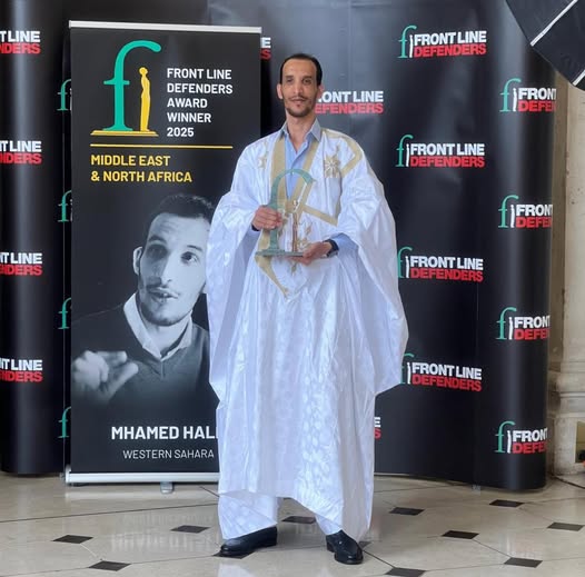 Droits de l’homme: Le militant sahraoui Mhamed Hali remporte le prix « Front Line defenders »