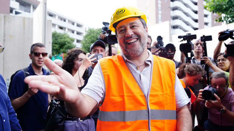 Envoi de troupes en Ukraine : «Vas-y toi-même», lance Salvini à Macron