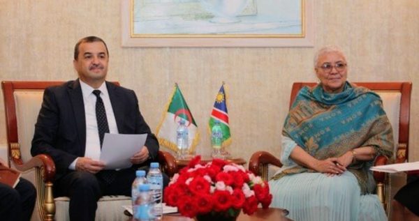 La vice-présidente de Namibie reçue par Arkab : Le renforcement de la coopération bilatérale au menu