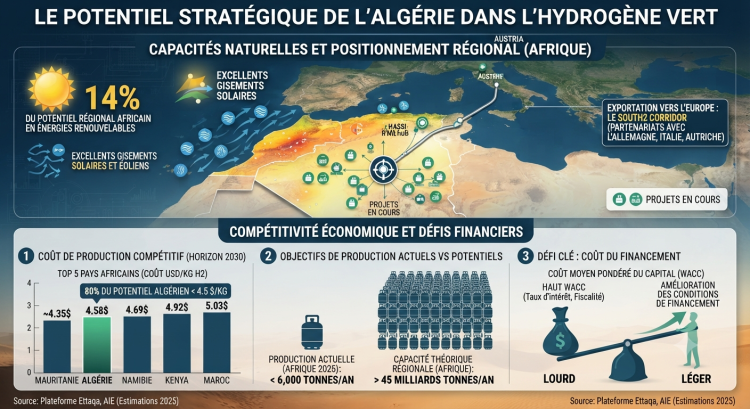 Hydrogène vert : L’Algérie, le pôle énergétique de l’Europe